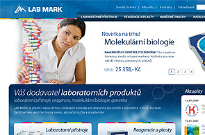 Screenshot prezentace Lab Mark