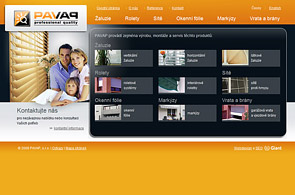 Screenshot prezentace pavap