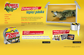 Screenshot prezentace Power Tape