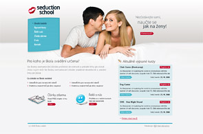 Screenshot prezentace Seduction School